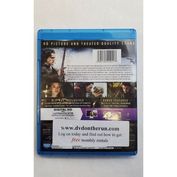 Dracula Untold - Blu-ray + DVD + Digital HD 2015 - READ! - Picture 2 of 6